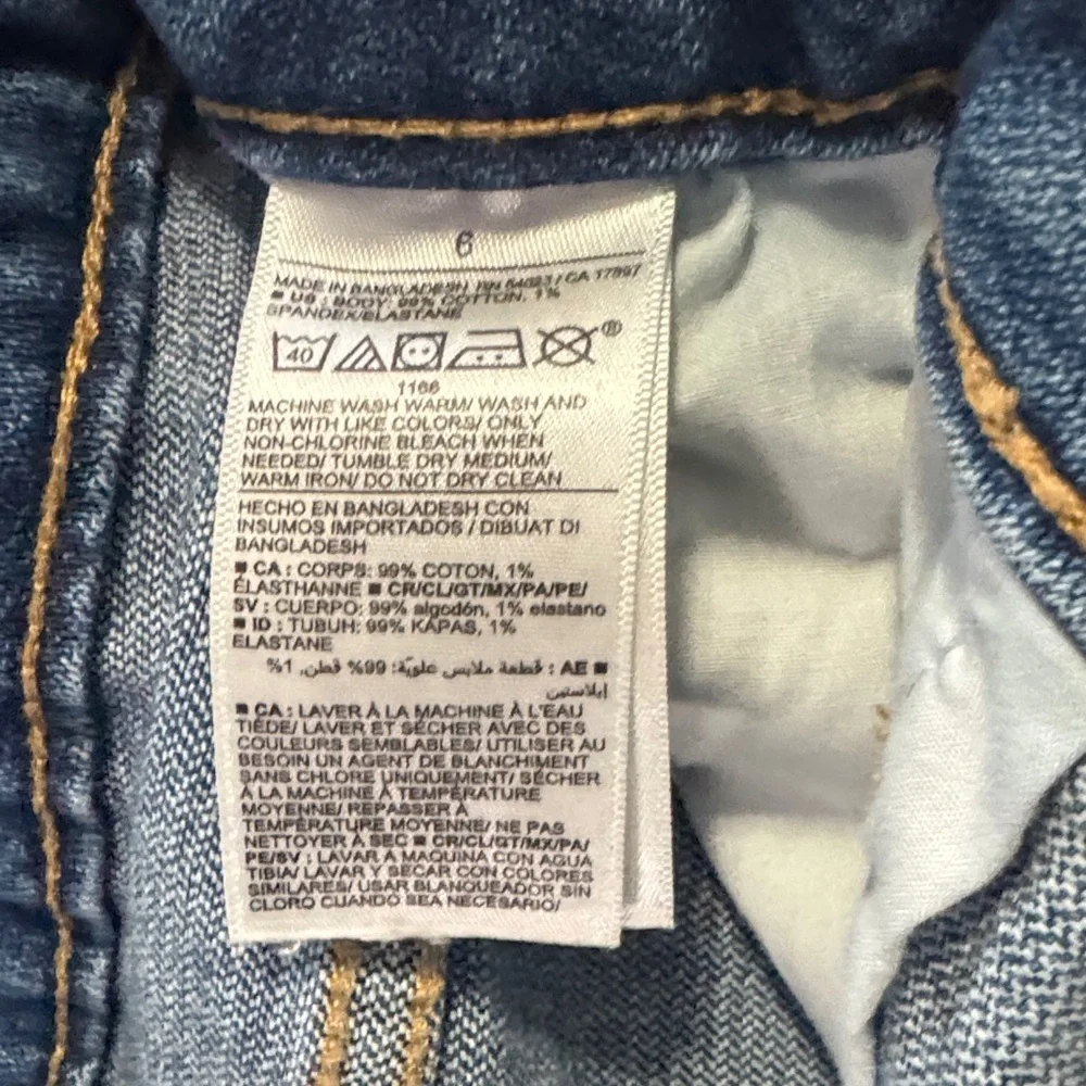 Old Navy Women's Distressed Blue Jean Shorts